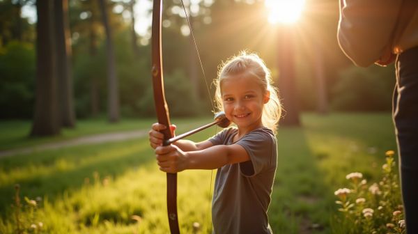 Initiation au tir à l'arc pour enfants à Boulogne-Billancourt