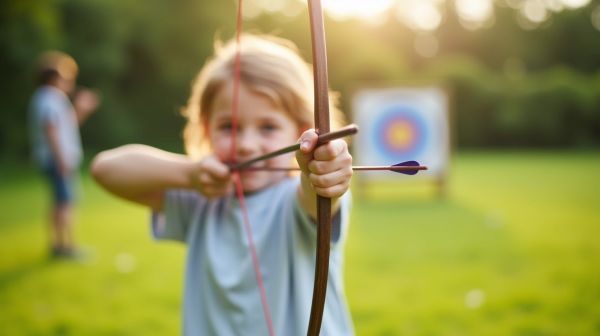 Initiation au tir à l'arc pour enfants à Boulogne-Billancourt